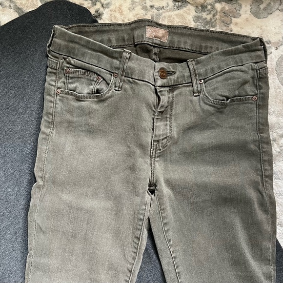 Mother Jeans - The Looker Ankle Zip in Sherwood Forest, Size 28 - Picture 8 of 8